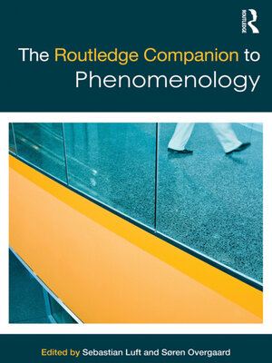 cover image of The Routledge Companion to Phenomenology